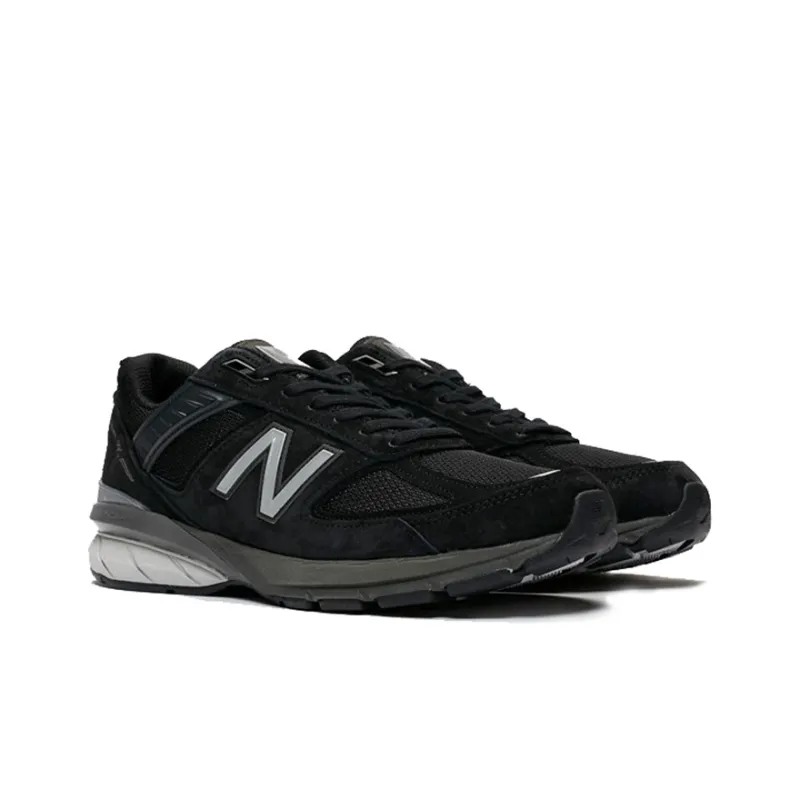 New Balance NB 990 V5 Shock Absorbers With Slip Resistant Features Low Top Running Shoes Men's Black-2