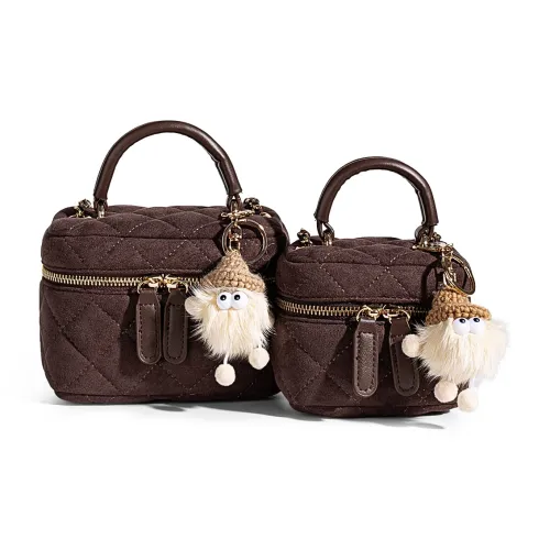 MQ&DR Velour One Shoulder Handbag Women's