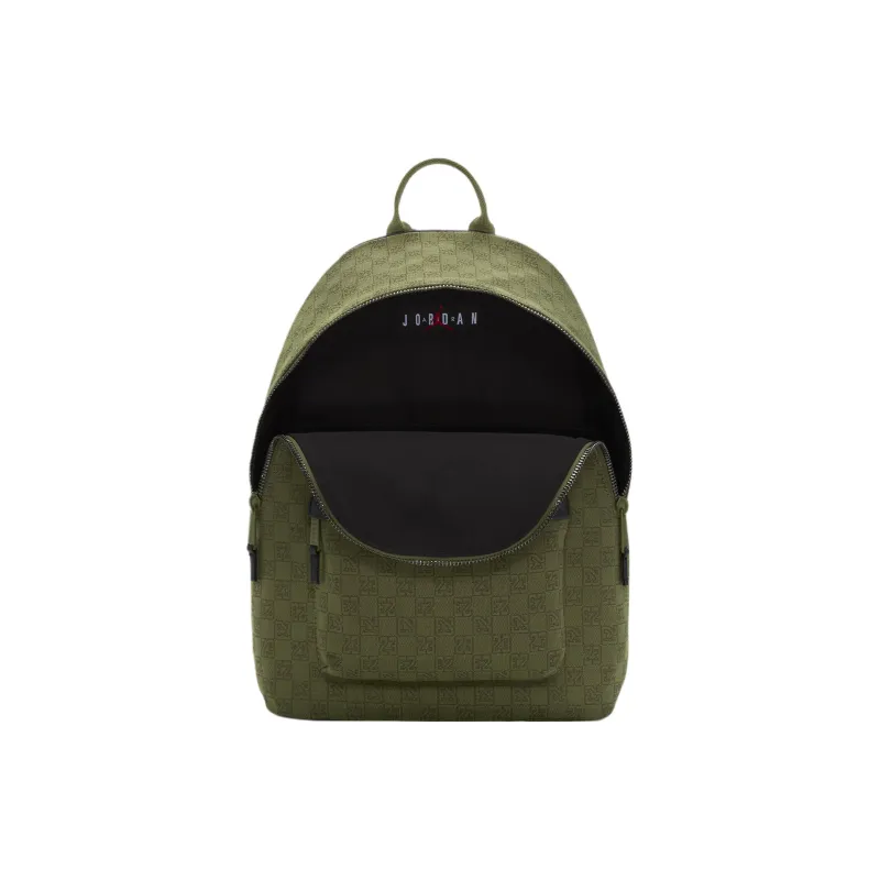 Jordan Polyester Backpack Regular Unisex Light Olive-2