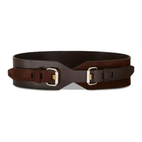 ETRO Double-buckle Leather Belt