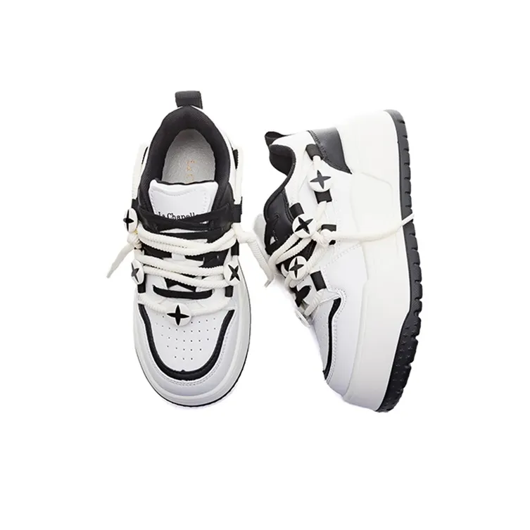 La Chapelle Height Increasing Lightweight Low-Top Skateboard Shoes Women's-12