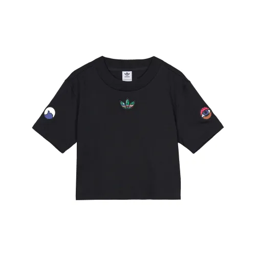 Adidas Originals Crop Tops Women's Black