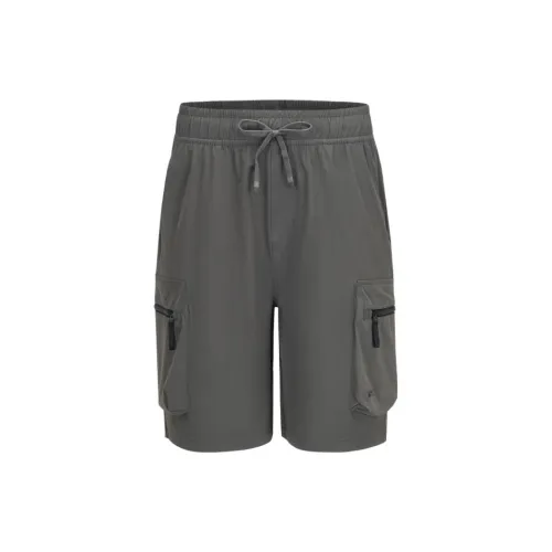 Reebok Cargo Shorts Men Dark Gray