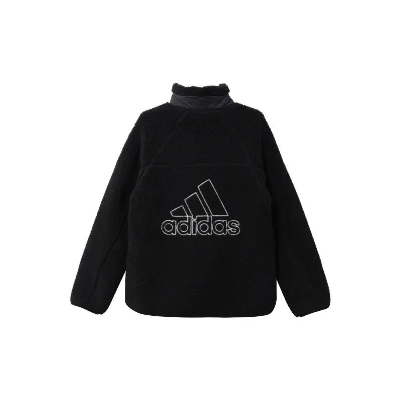 Adidas Velvet Jackets Men Black-2