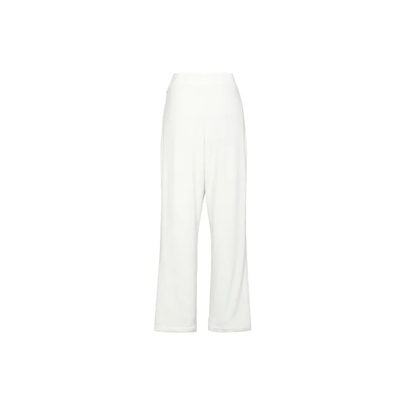 Adidas Originals Adidas Basketball  Chapter 02 Knitted Sports Pants Unisex White-1