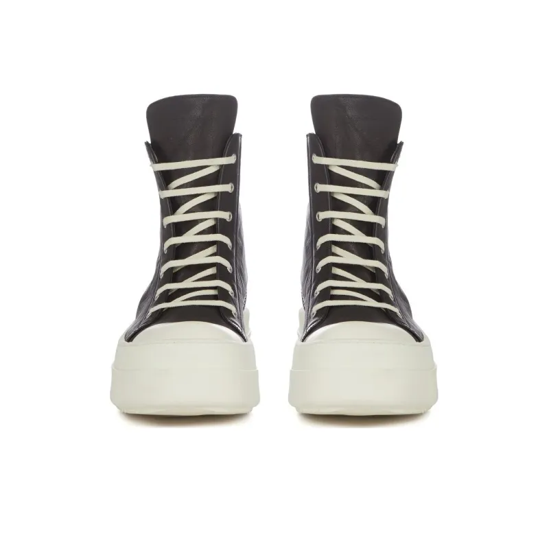 RICK OWENS Runway Mega Bumper High Black Milk Women's-2
