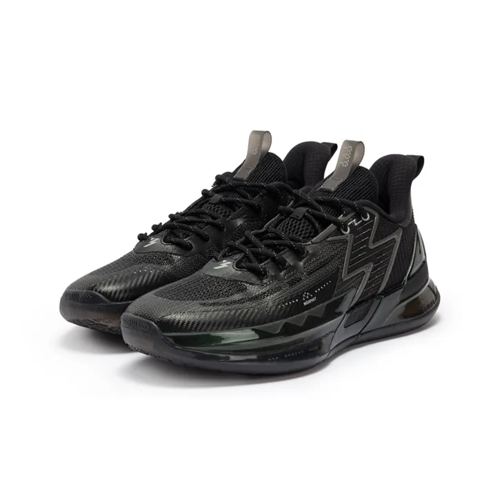 361° BIG3 4.0 PRO Basketball Shoes Men Low Top Obsidian Black/Obsidian Black-2