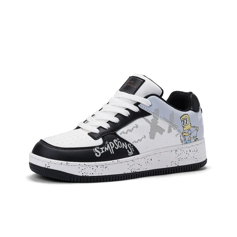 The Simpsons Cushioning Abrasion Resistant Breathable Low Top Skateboard Shoes Unisex-3