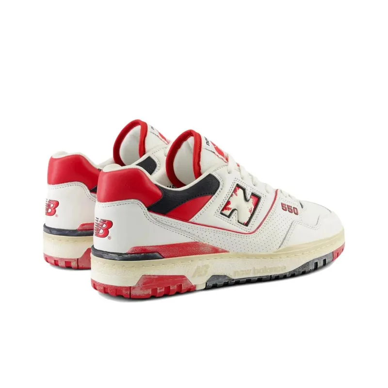 New Balance 550 Vintage Pack Team Red-3