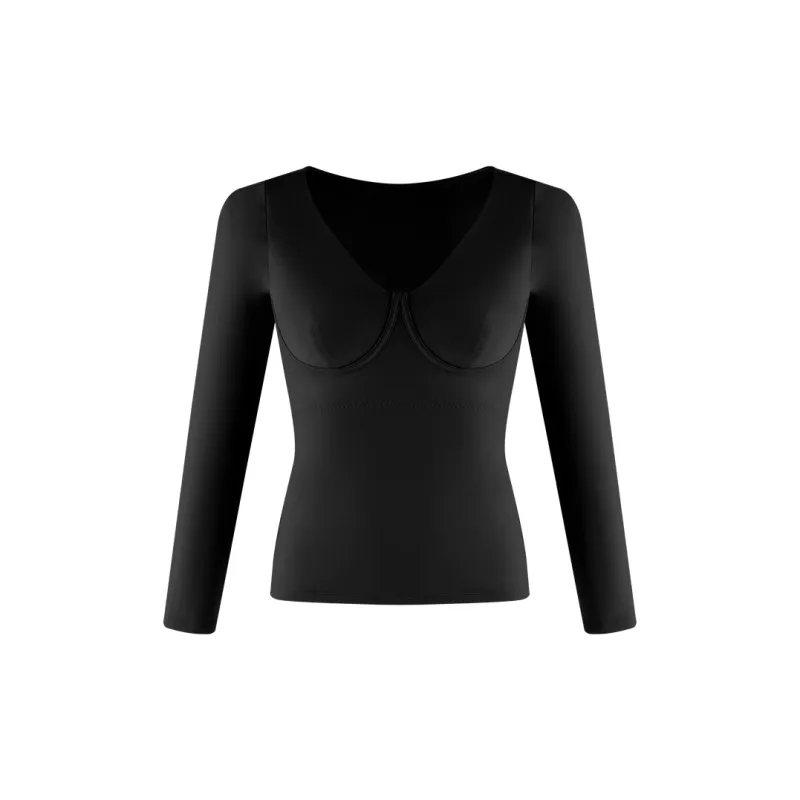 Anna Sweet Talks Thermal Tops Women's-0