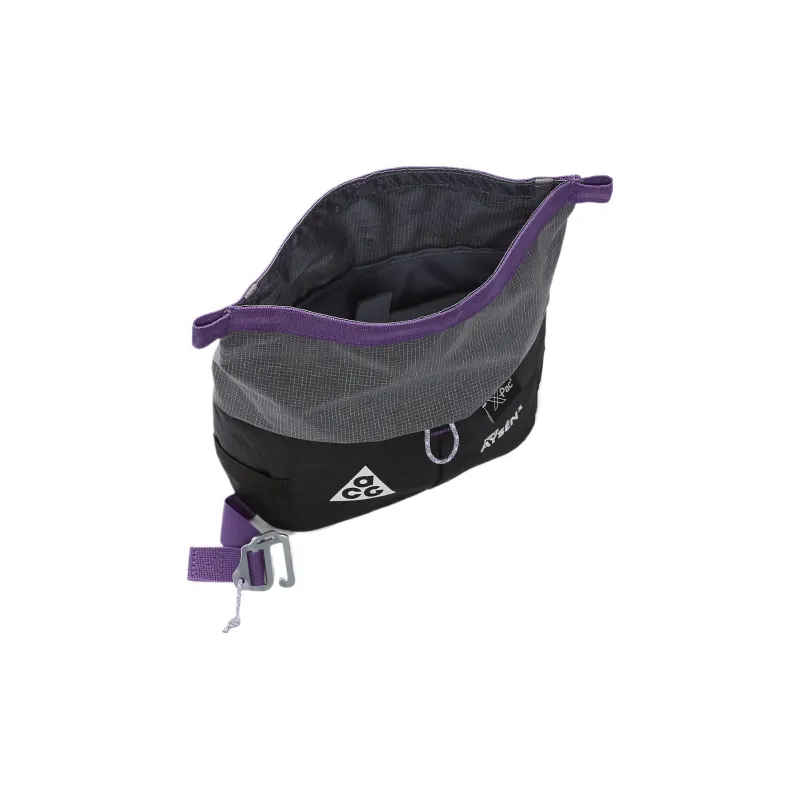 Nike Polyester Fanny Pack Regular Unisex Black & Cool Gray & White-3