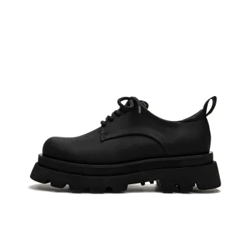 Youthloser Platform Derby Casual Shoes Unisex Charcoal Black