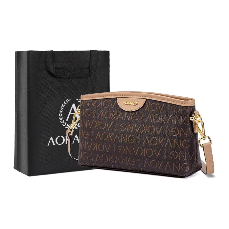 AOKANG PVC Small Square Bag, Crossbody Bag, Shoulder Bag, Shoulder Bag, Mom Bag Medium Size Women's Multicolor-0