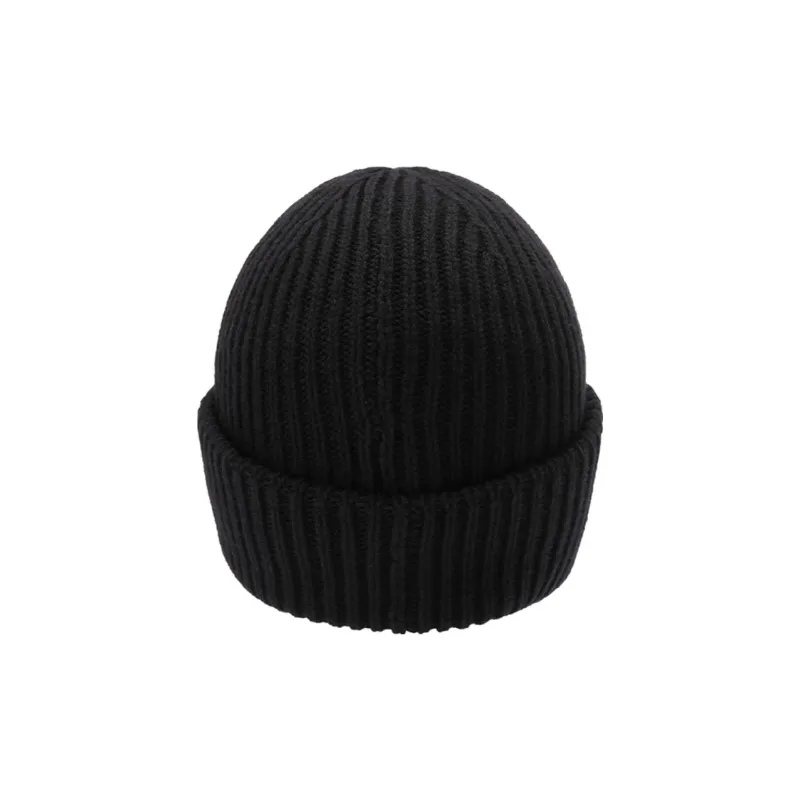 Moncler Logo patch Knitted Wool Beanie-3