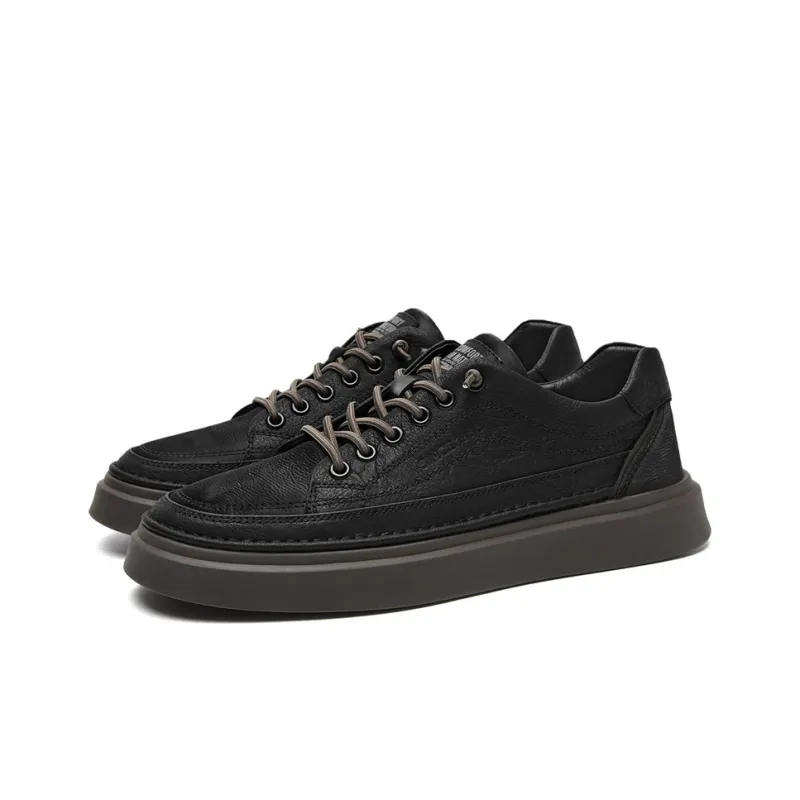 AOKANG Anti-Slip Wear-Resistant Low-Top Skateboard Shoes Men's Exclusive Box-2
