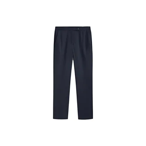 Massimo Dutti Suit Trousers Women's Navy Blue