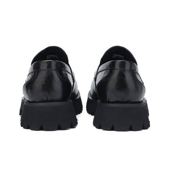 U7 Loafers Men Mid Top Black-3