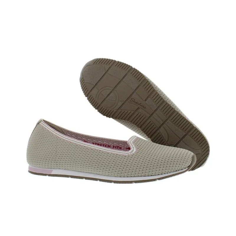 Skechers Cleo Jogger Wear Resistant Slip Resistant Low Top Casual Shoes Women's Light Gray-2