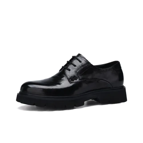 U7 Men's Casual Shoes Men Mid-Top Black