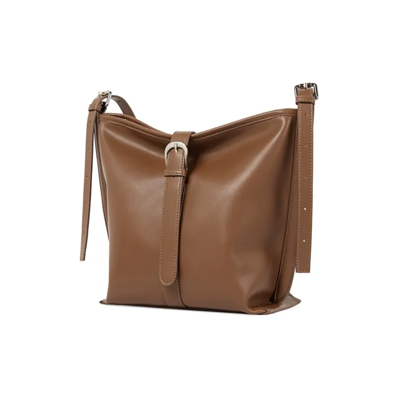 TUCANO PU Crossbody Bag, Shoulder Bag Women's Caramel Brown-2