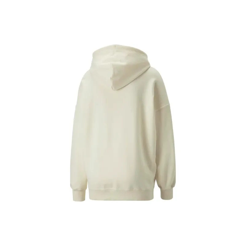 PUMA Downtown Sweatshirts Women's Cream-1