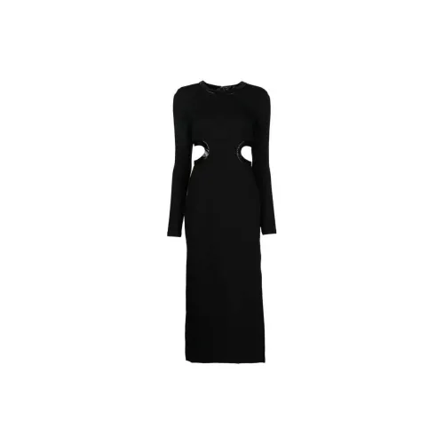 Staud Long-Sleeved Dresses Women's Black