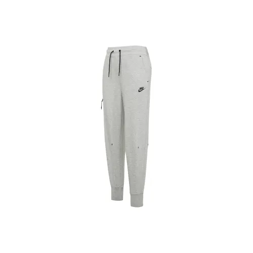 Nike Knitted Sweatpants Women's Adjustable Dark Gray