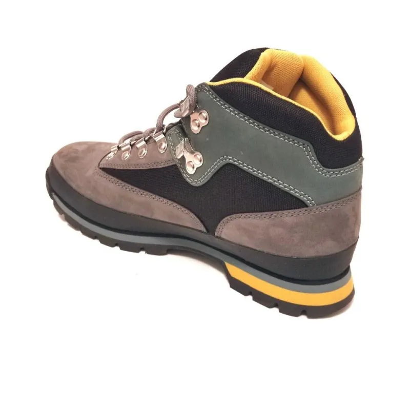 Timberland Euro Hiker Cushioning Wear Resistant Mid Top Outdoor Shoes Men's Brown-3