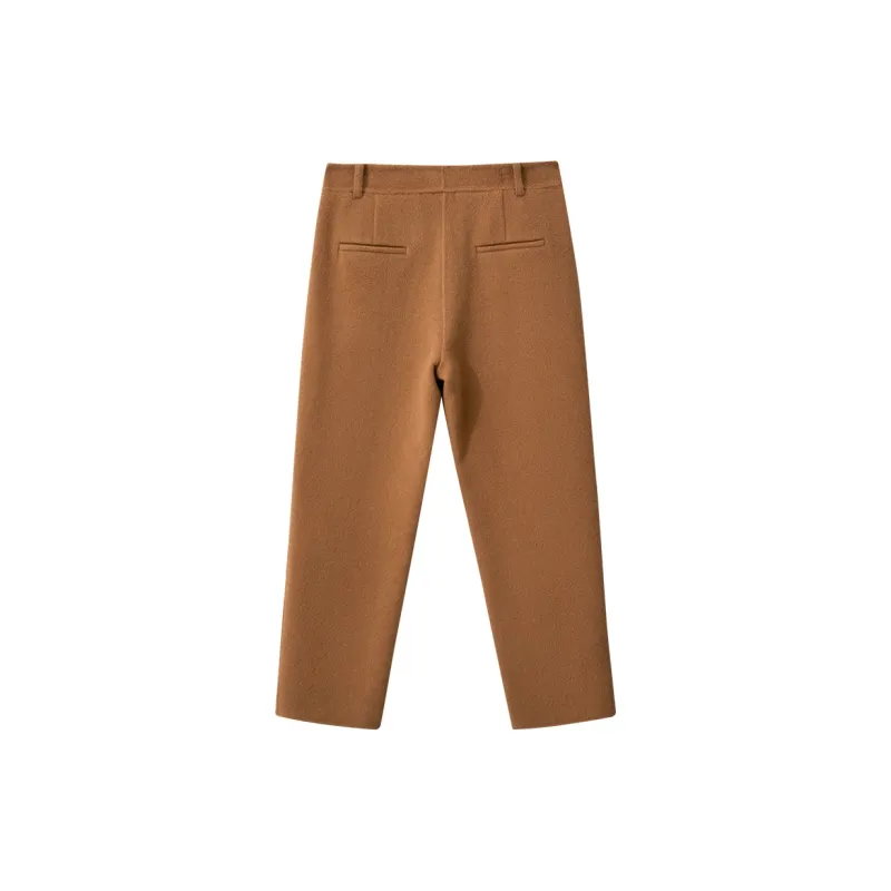 AMII Casual Pants Women's Camel-1