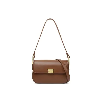 TUCANO With Cow Leather And PU Crossbody Bag, Shoulder Bag Trumpets Women's Brown