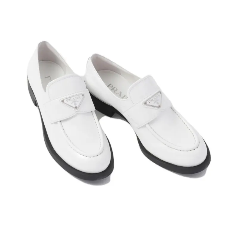 PRADA Loafers 2.5cm Women's White-4