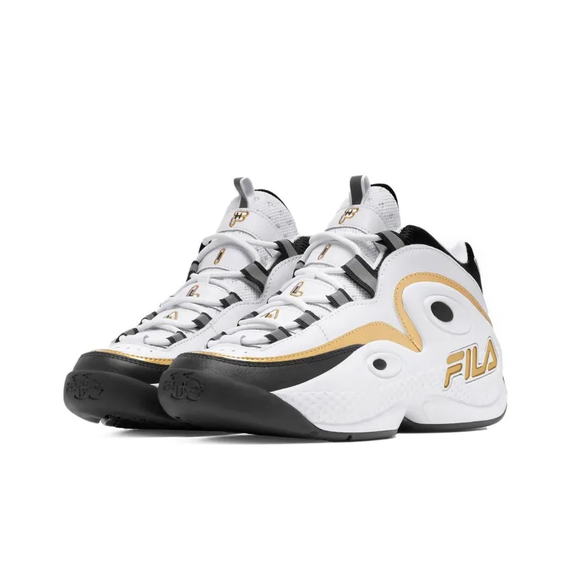 FILA Grant Hill 3 High-Top Running Shoes Men's White-2