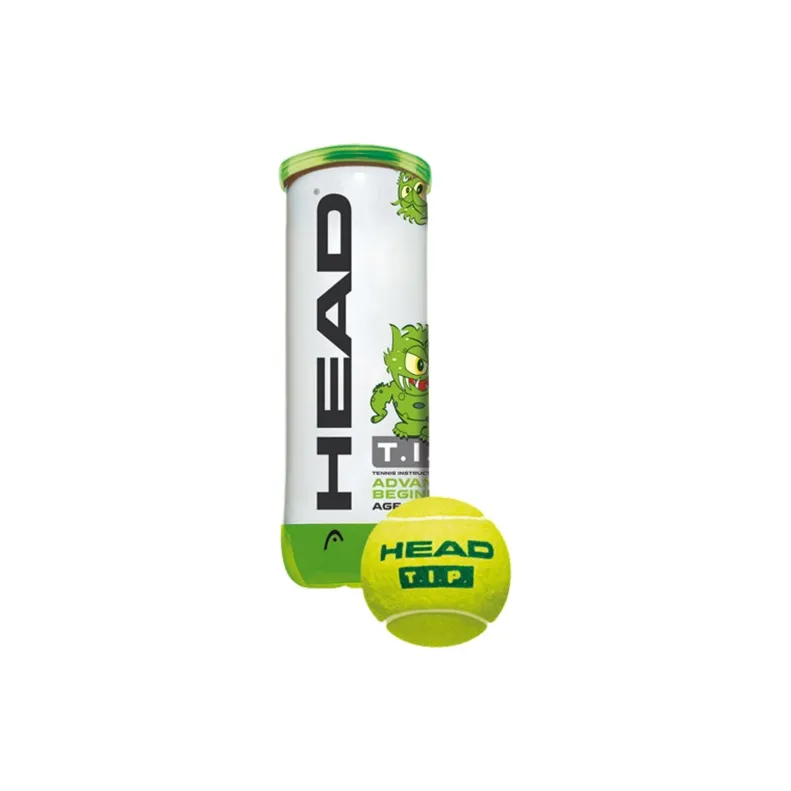 HEAD TIP Tennis Balls Felt Match Ball Match Ball Green-0