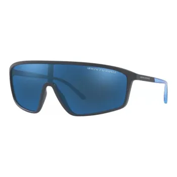 ARMANI EXCHANGE - Rectangular Sunglasses Men's Blue/Black