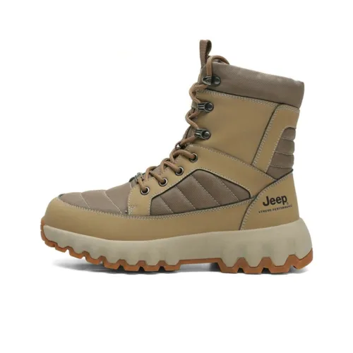 Jeep Snow Boots Unisex Sand