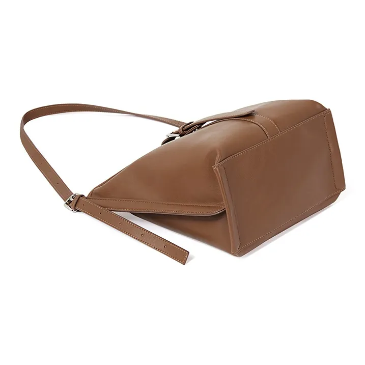 TUCANO PU Crossbody Bag, Shoulder Bag Women's Caramel Brown-5