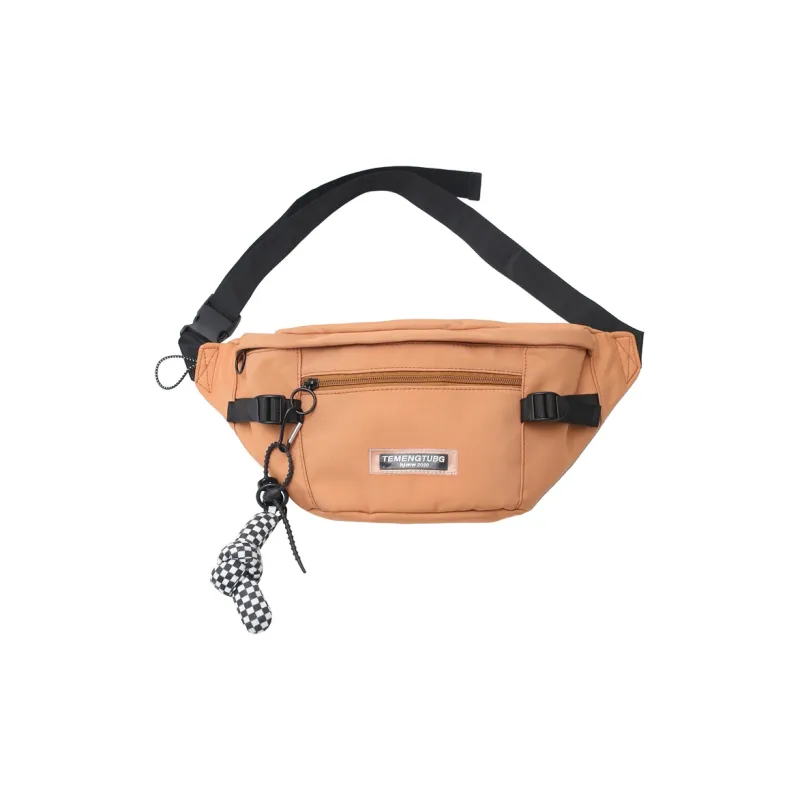 NIGEER Nylon Sling Bag Regular Unisex Black/White/Brown/Blue-14