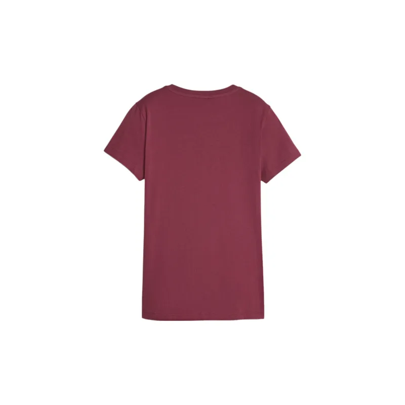 PUMA Regular T-Shirt Women's Burgundy-1