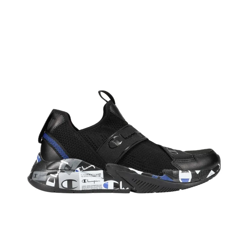 Champion XG RAZE Anti-Slip Wear-Resistant Low-Top Casual Shoes Men's Black-1