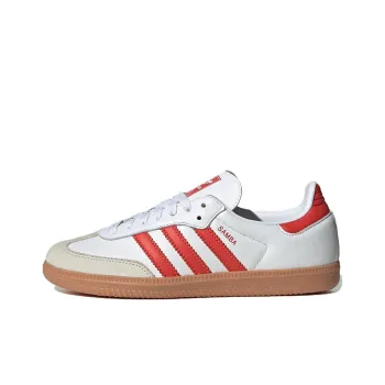 Adidas Samba OG 'White Solar Red Gum' Women's