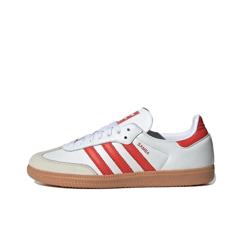 Adidas Samba OG 'White Solar Red Gum' Women's-0