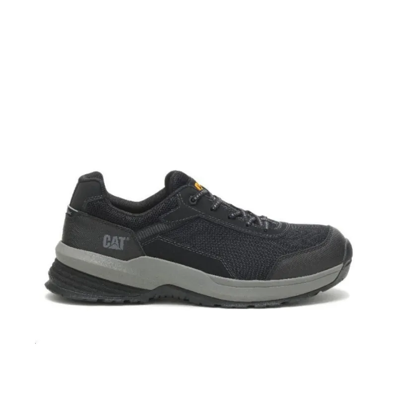 CAT Streamline 2.0 Cushioning Wear-Resistant Low-Top Running Shoes Men's Black-1