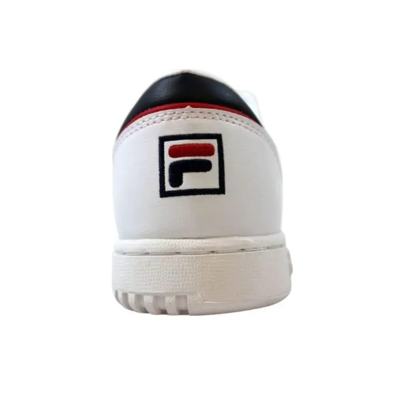 FILA Cushioned Wear Resistant Breathable Low Top Running Shoes Women's White-2