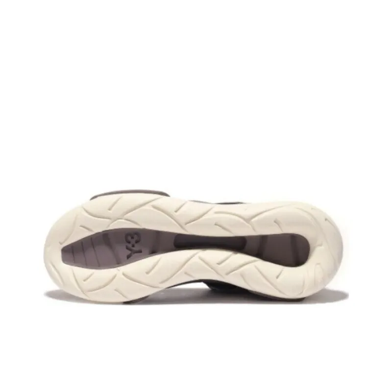 Adidas Y 3 Qasa High Brown Cream White-4