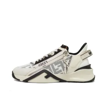 FENDI Women's Flow FF Motif Low 'White'