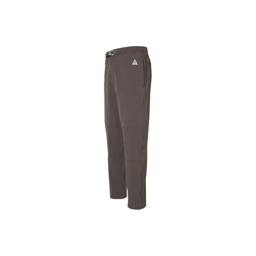 Nike Knitted Sweatpants Men Brown