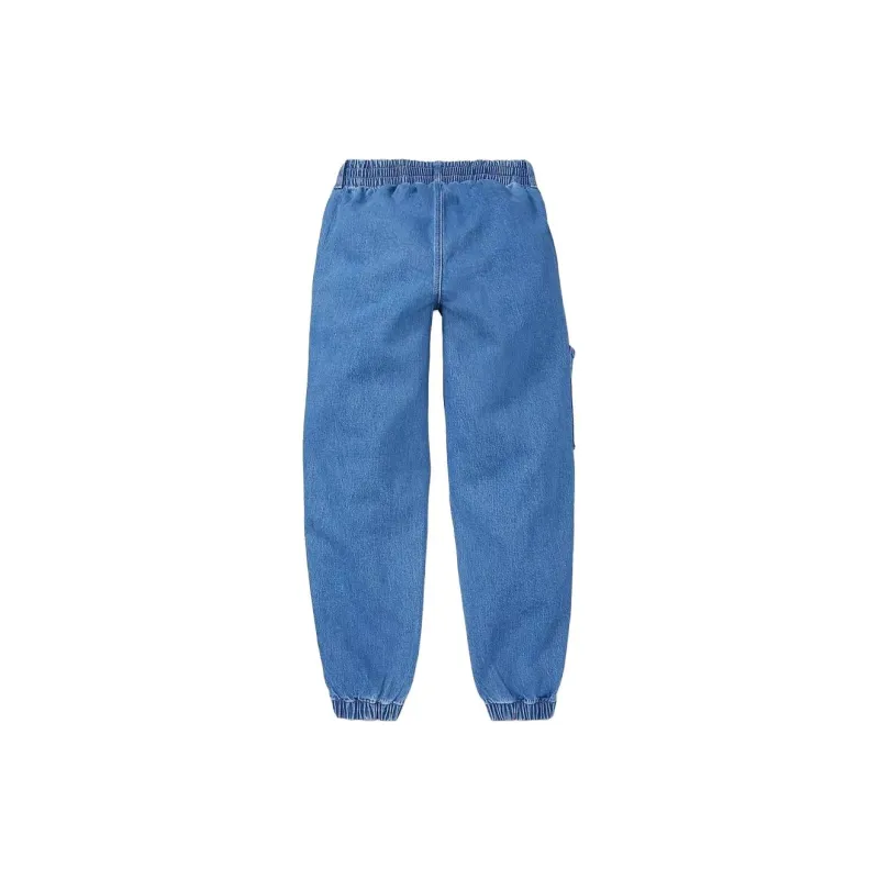 Tommy Hilfiger FW23 Seated Fit Mom Jean Bottoms Medium Wash Jeans Women's Blue-1