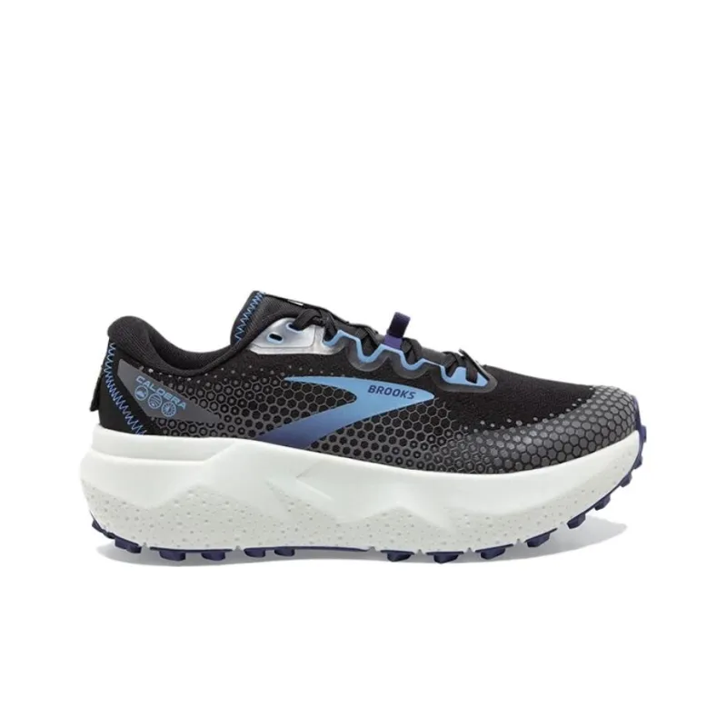 Brooks Caldera 6 Anti Slip Wear Resistant Low Top Running Shoes Women's Black Blue-1