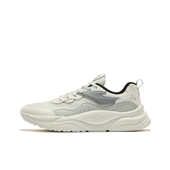 Erke Harmonious Wind 1.0 Cushioning, Wear Resistant Low Top Casual Shoes Men's Microcrystal White Dew Gray