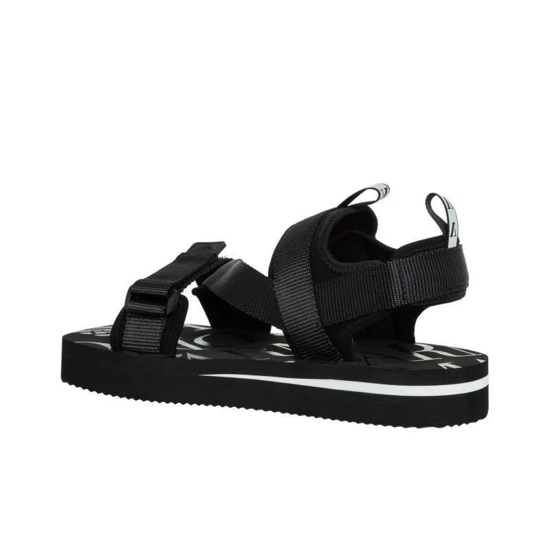 EMPORIO ARMANI Beach Sandals Men's Black-3
